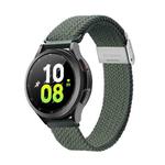 For Samsung Watch DUX DUCIS 20mm Braided Nylon Elastic Watch Band(Green)