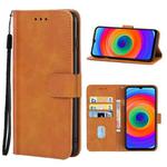 For Ulefone Note 14 Leather Phone Case(Brown)