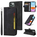 For iPhone 11 Pro Max BETOPNICE Dual-side Buckle Leather Phone Case(Black)