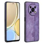 For Huawei Enjoy 50 Pro / nova Y90 AZNS 3D Embossed Skin Feel Phone Case(Purple)