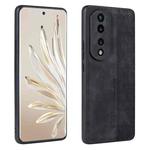 For Honor 70 AZNS 3D Embossed Skin Feel Phone Case(Black)