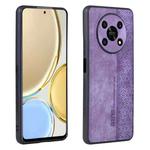 For Honor X30 / X9 AZNS 3D Embossed Skin Feel Phone Case(Purple)