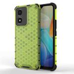 For vivo Y02s Honeycomb Phone Case(Green)