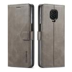 For Xiaomi Redmi Note 9 Pro / Note 9s LC.IMEEKE Calf Texture Horizontal Flip Leather Case, with Holder & Card Slots & Wallet & Photo Frame(Grey)