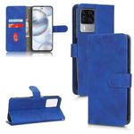 For Cubot X50 Skin Feel Magnetic Flip Leather Phone Case(Blue)