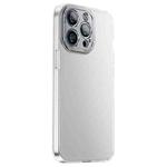 For  iPhone 14 Pro PC Crystal Clear Frosted Phone Case(White)