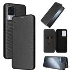 For Cubot X50 Carbon Fiber Texture Leather Phone Case(Black)