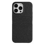 For iPhone 14 Pro Wheat Straw Material Degradable TPU Phone Case(Black)