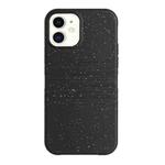For iPhone 12 Wheat Straw Material Degradable TPU Phone Case(Black)