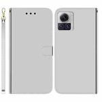 For Motorola Moto X30 Pro 5G / Edge 30 Ultra Imitated Mirror Surface Flip Leather Phone Case(Silver)