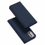 For Nokia G60 DUX DUCIS Skin Pro Series Leather Phone Case(Blue)