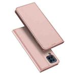 For Samsung Galaxy M33 5G DUX DUCIS Skin Pro Series Leather Phone Case(Rose Gold)