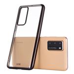 For Huawei P40 Pro GEBEI Plating TPU Shockproof Protective Case(Black)