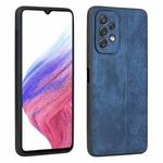 For Samsung Galaxy A13 AZNS 3D Embossed Skin Feel Phone Case(Sapphire Blue)