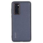 For Huawei P40 Pro GEBEI Full-coverage Shockproof Leather Protective Case(Blue)