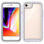 For iPhone SE 2022 / SE 2020 / 8 / 7 Shockproof Starry Sky PC + TPU Protective Case(White)
