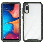 For Galaxy A10e Shockproof Starry Sky PC + TPU Protective Case(Black)