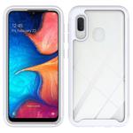 For Galaxy A20e Shockproof Starry Sky PC + TPU Protective Case(White)