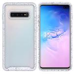 For Galaxy S10 Plus Shockproof Starry Sky PC + TPU Protective Case(White)