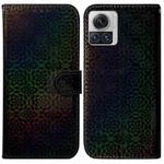 For Motorola Moto X30 Pro 5G / Edge 30 Ultra Colorful Magnetic Buckle Leather Phone Case(Black)