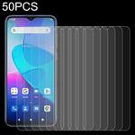 For OUKITEL C31 50pcs 0.26mm 9H 2.5D Tempered Glass Film