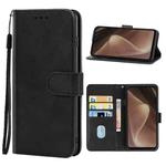 For Sharp Aquos Sense7 Plus Leather Phone Case(Black)