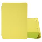 For iPad 10.2 Horizontal Flip Smart Leather Case with Three-folding Holder(Yellow)