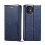 For iPhone 11 LC.IMEEKE RFID Anti-theft Leather Phone Case(Blue)