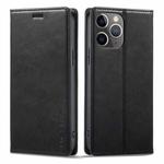 For iPhone 11 Pro LC.IMEEKE RFID Anti-theft Leather Phone Case(Black)