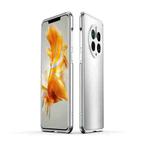 For Huawei Mate 50 Pro LK Aurora Metal Phone Frame with Lens Cover(Silver)