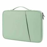 For 9.7-11 inch Laptop Portable Nylon Twill Texture Bag(Green)