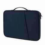 For 9.7-11 inch Laptop Portable Nylon Twill Texture Bag(Blue)