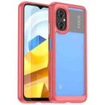 For Xiaomi Redmi Note 11R Colorful Series Acrylic + TPU Phone Case(Red)