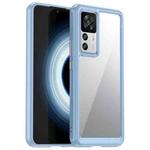 For Xiaomi 12T Pro Colorful Series Acrylic + TPU Phone Case(Blue)