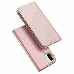 For Xiaomi Redmi A1 DUX DUCIS Skin Pro Series Flip Leather Phone Case(Rose Gold)