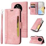 For Honor X9 4G / 5G / Honor X30 BETOPNICE Dual-side Buckle Leather Phone Case(Pink)