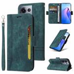 For OPPO Reno8 Pro 5G Global / Reno8 Pro+ BETOPNICE Dual-side Buckle Leather Phone Case(Green)