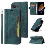 For OPPO Reno8 5G Global BETOPNICE Dual-side Buckle Leather Phone Case(Green)