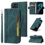 For Realme 9i 5G BETOPNICE Dual-side Buckle Leather Phone Case(Green)