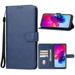 For Infinix Smart 3 Plus Leather Phone Case(Blue)