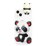 For iPhone 14 Plus Shockproof Cartoon TPU Phone Case(Panda)