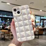 For iPhone 12 Pro Max 3D Grid TPU Phone Case(White)