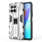 For Honor X8 5G Supersonic PC + TPU Shock-proof Protective Phone Case(Silver)