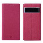 For Google Pixel 7 Pro ViLi DMX Series Shockproof Magnetic Leather Phone Case(Rose Red)