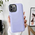 For iPhone 11 Pro Max Liquid Silicone Bread Bubble Phone Case(Purple)