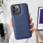 For iPhone 11 Pro Liquid Silicone Bread Bubble Phone Case(Dark Blue)