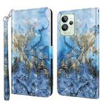 For Realme GT2 Pro 3D Painting Pattern TPU + PU Phone Case(Milky Way)