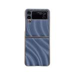 For Samsung Galaxy Z Flip4 Nano Electroplate Phone Case(Blue)