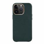 For iPhone 14 Pro Max Mutural Mingdian Series PU + PC Full Coverage Shockproof Case(Green)