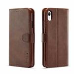 For Samsung Galaxy A23e LC.IMEEKE Calf Texture Leather Phone Case(Brown)
